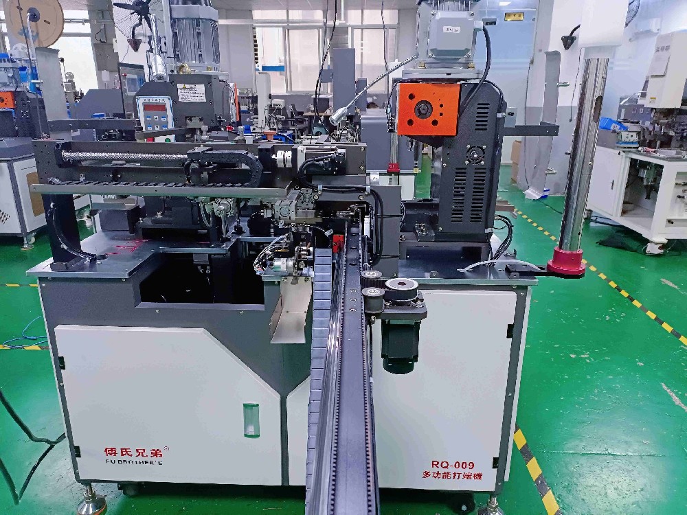 全自動(dòng)并線打端子機(jī)，排線打端機(jī)，護(hù)套線靜音端子機(jī)